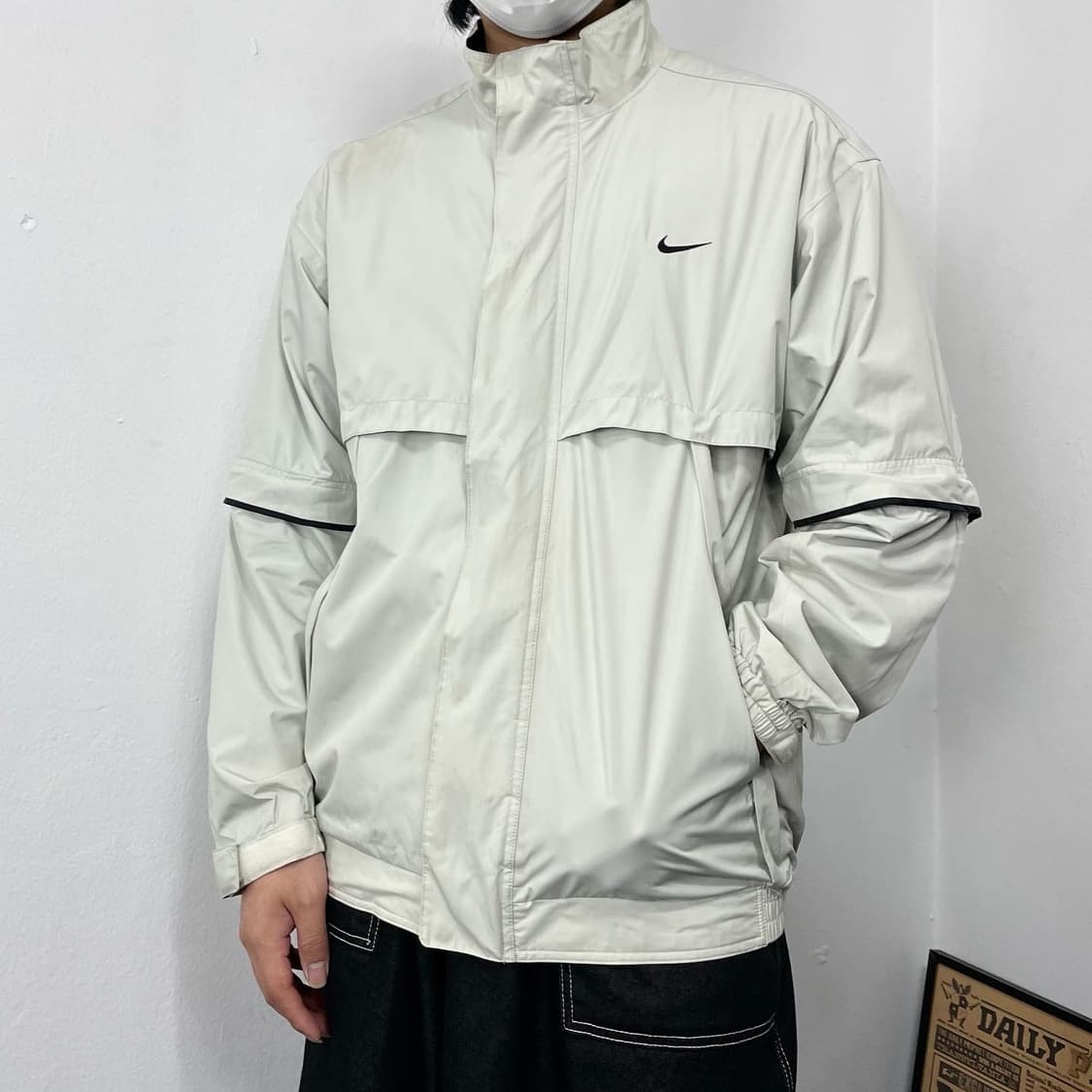 L(XL) 나이키 해체주의 하이넥 바람막이 상품이미지2