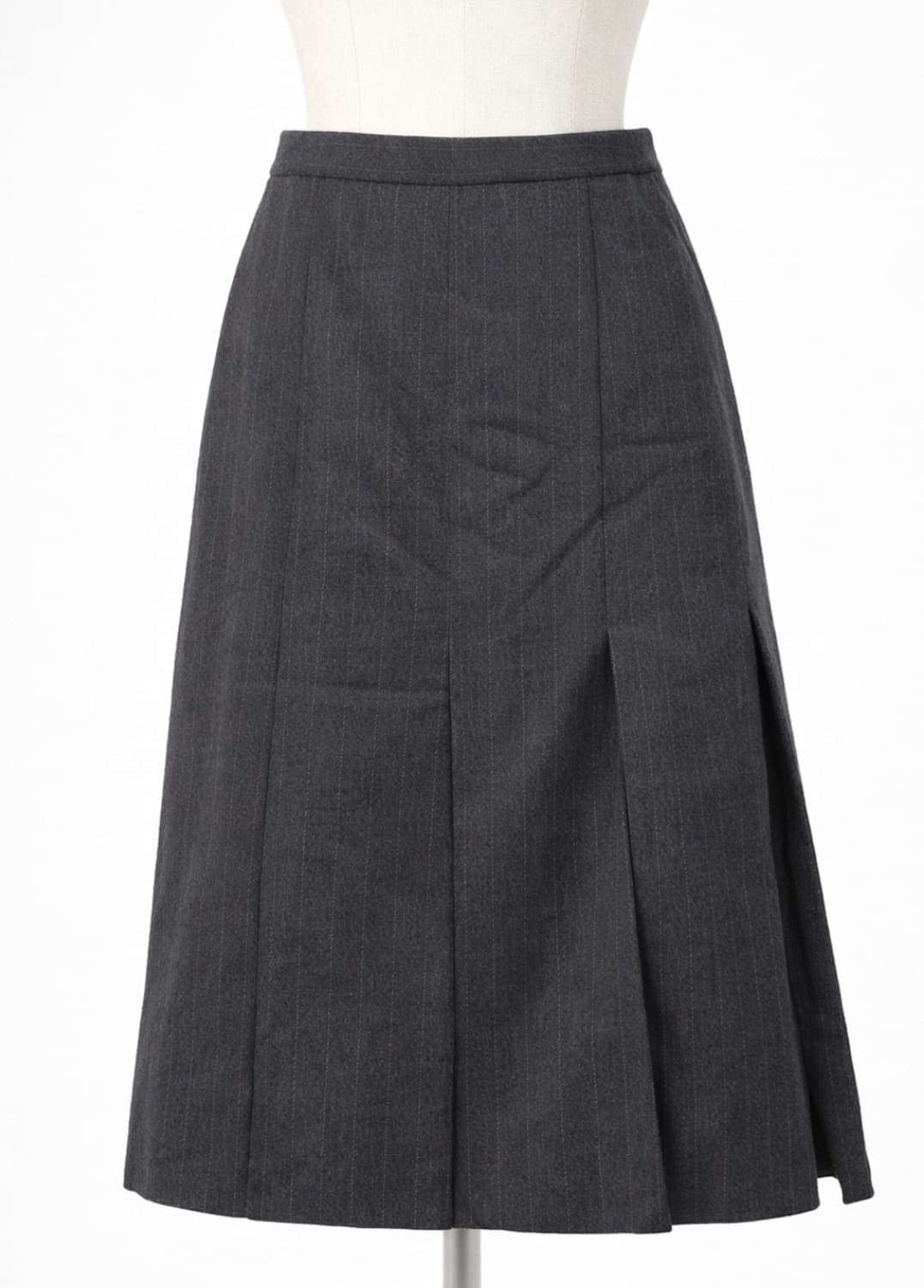 울 절개 트임 플리츠 스커트 상품이미지3