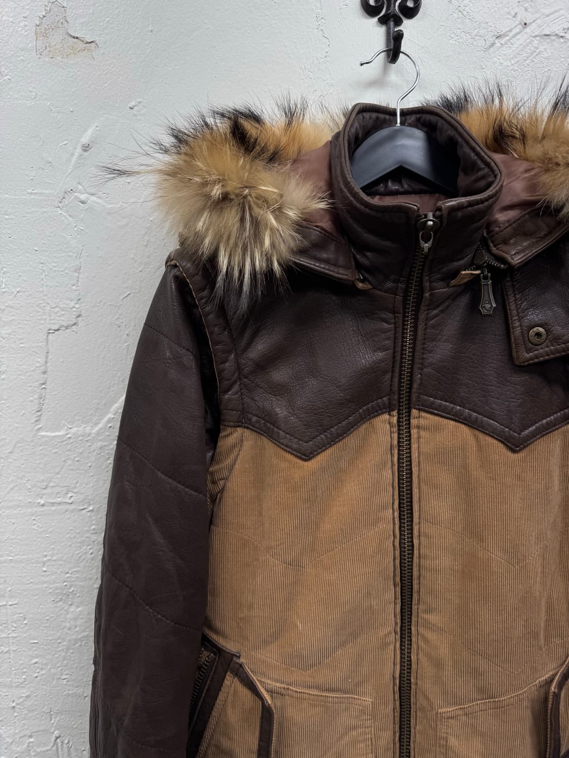 Luv maison 00s trimming fur hunter jacke 상품이미지3