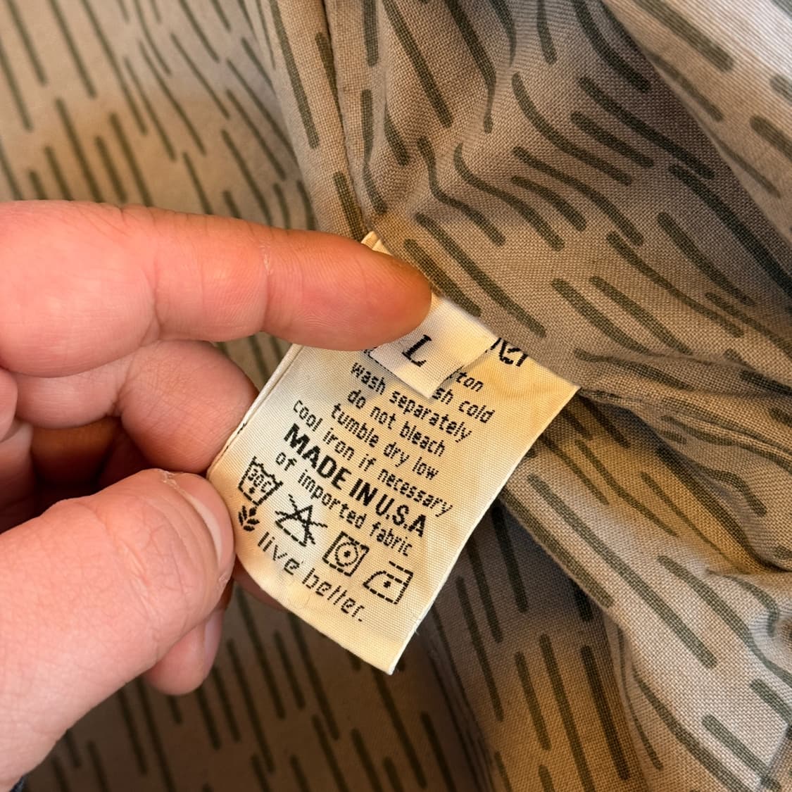 EVER USA 생산 코듀로이 레인패턴 안감 밀리터리 베이스 자켓 상품이미지10