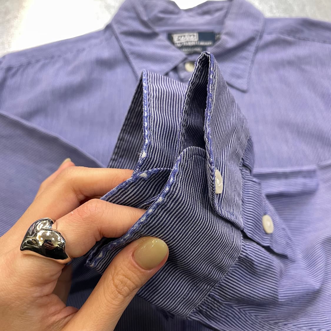 (XL) POLO 폴로 랄프로렌 스트라이프 셔츠 상품이미지8