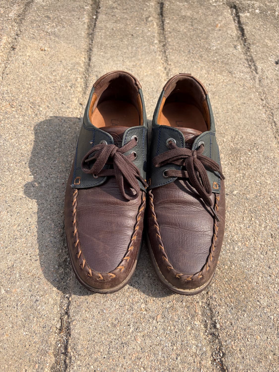 LANDROVER 캐주얼 레더 더비 슈즈 250 상품이미지4