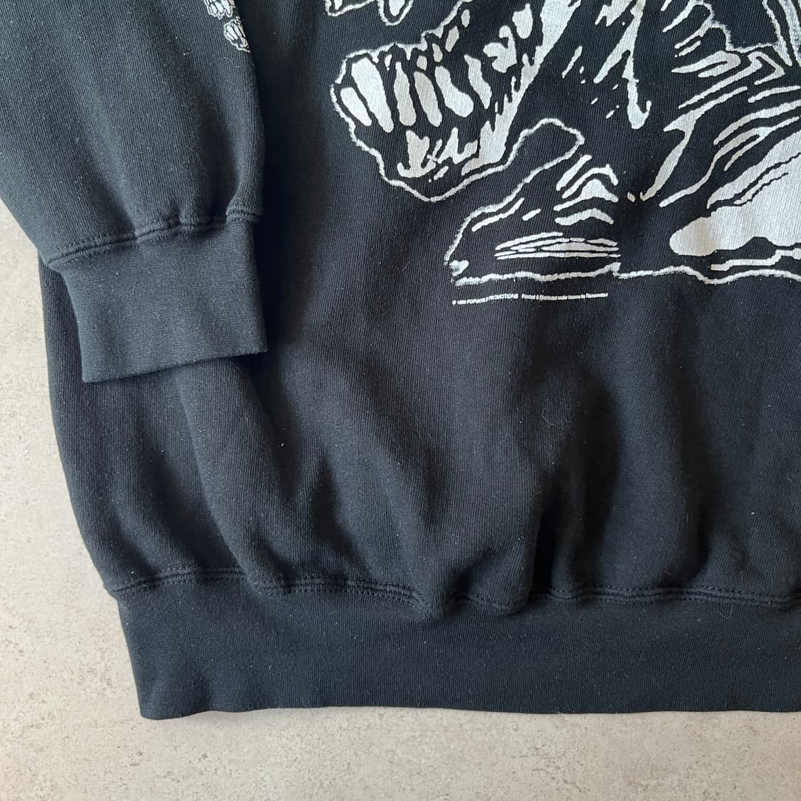 빈티지 90s The Exploited 후드 스웻셔츠 상품이미지7