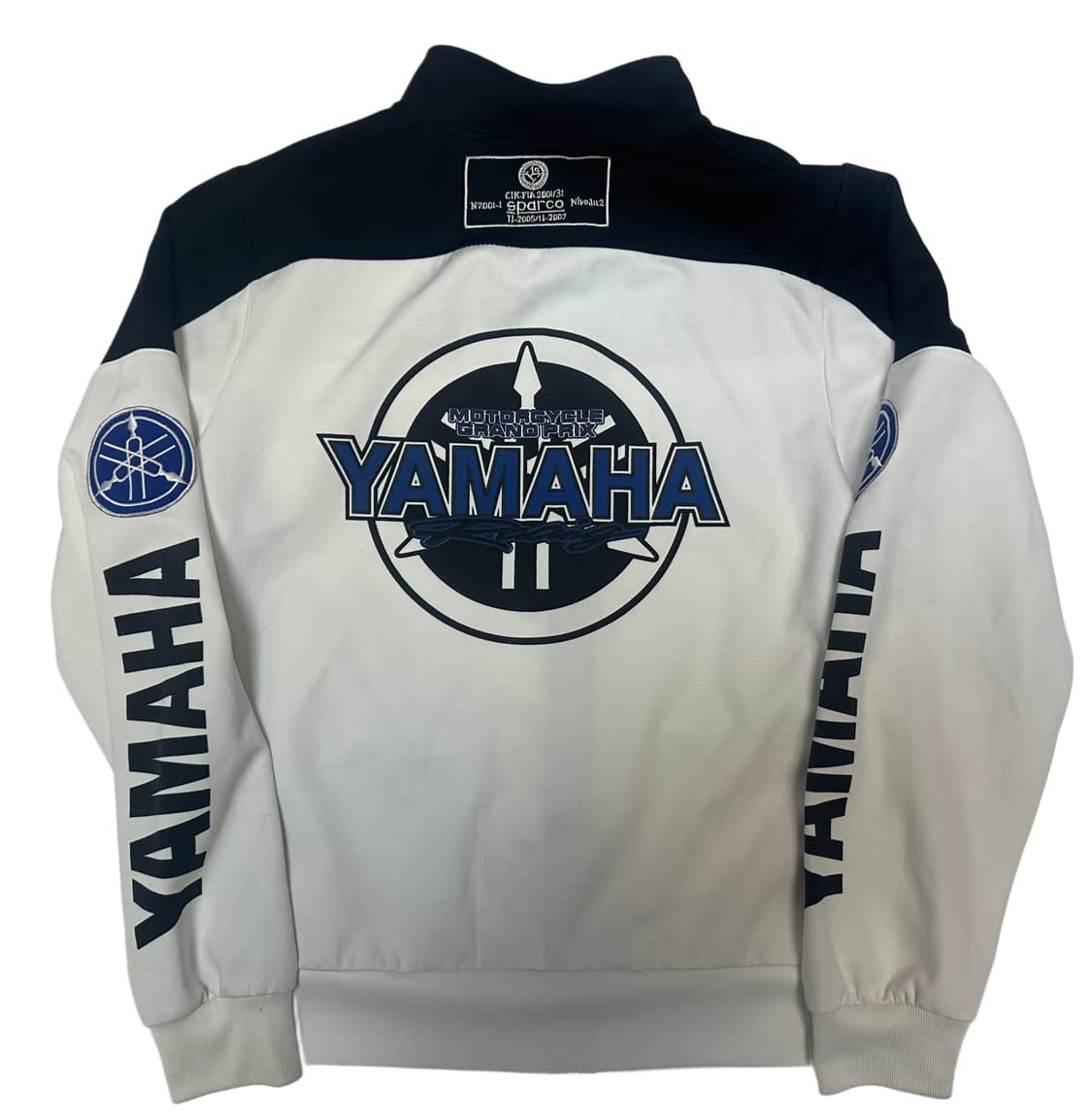 야마하 모터사이클 화이트레이싱집업 L 상품이미지3