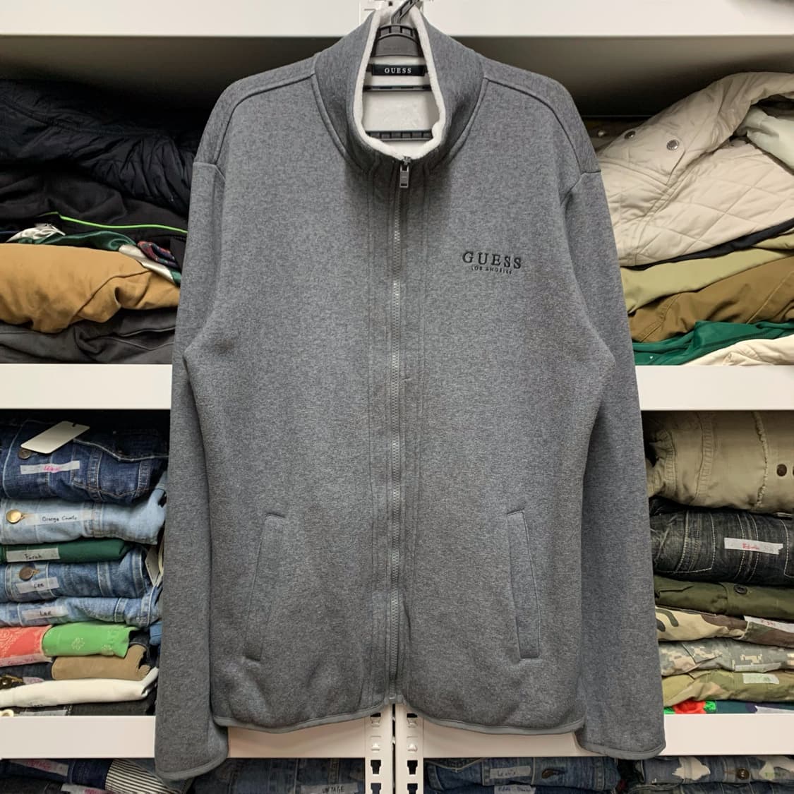 [XL] 게스 플리스 집업 상품이미지2