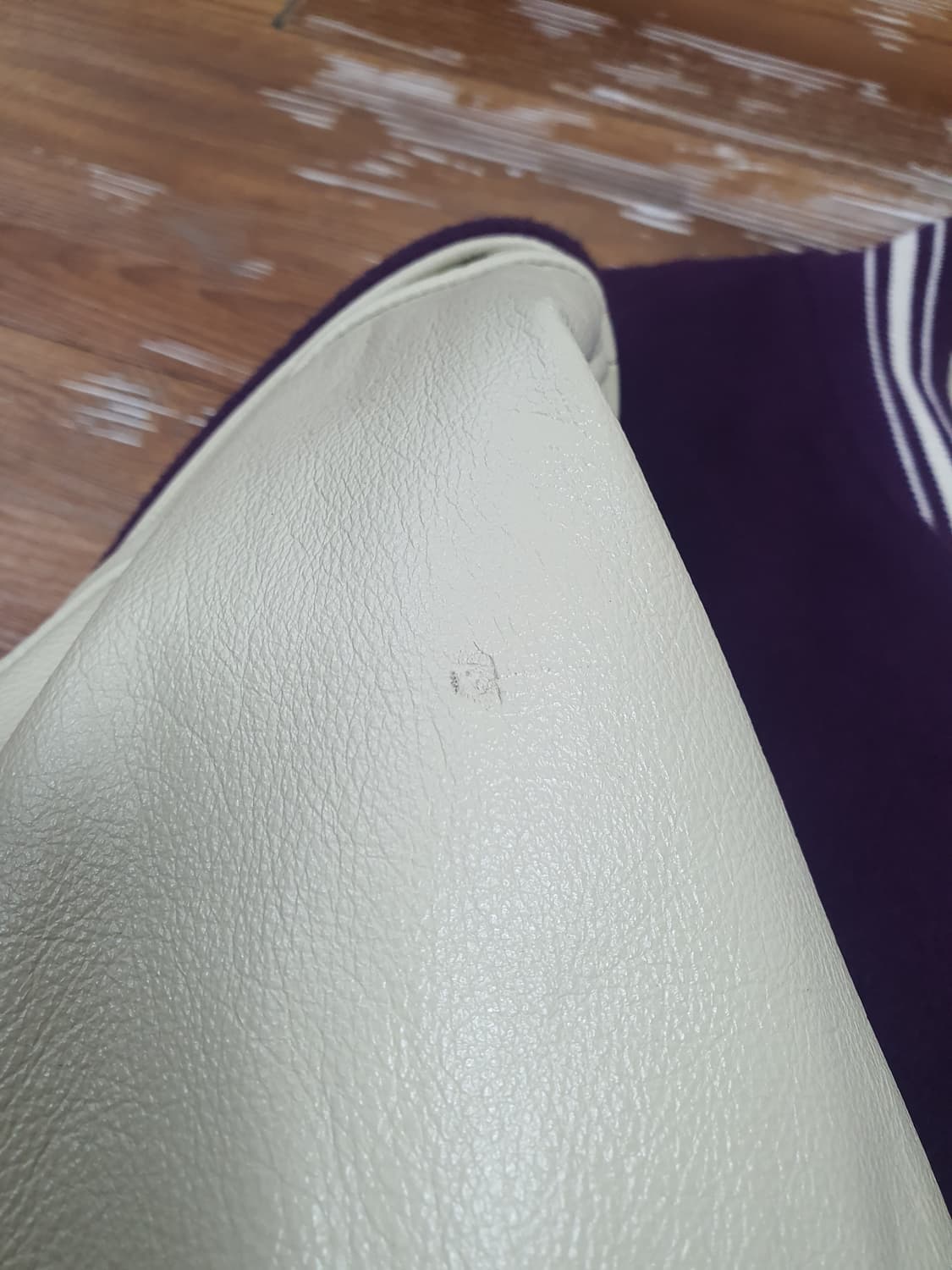 리오버 바시티 퍼플 자켓 M 상품이미지4