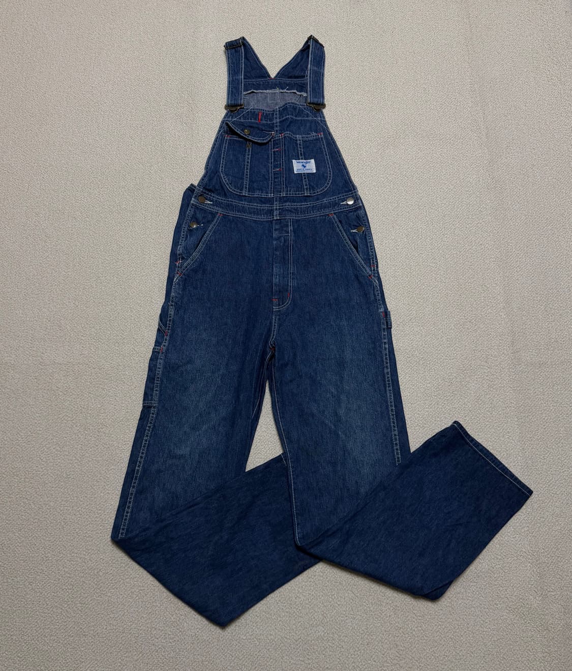 90s 랭글러 블루벨 데님 오버롤 상품이미지1
