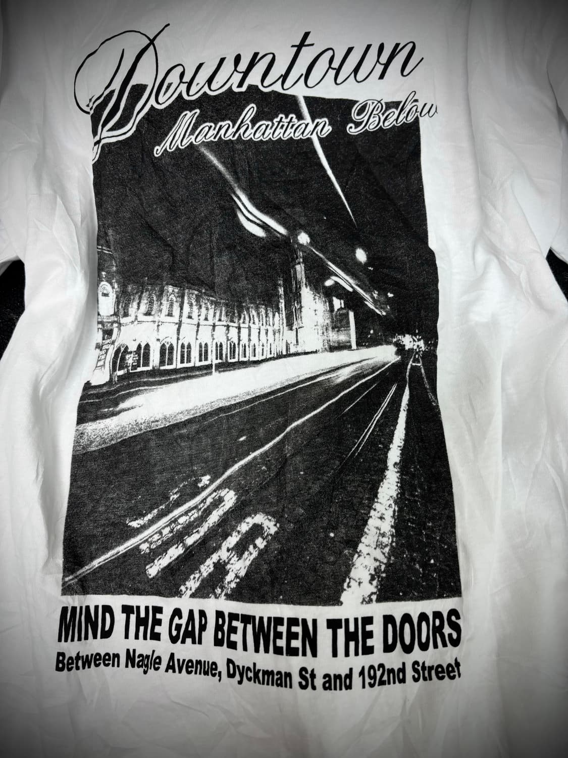 [Y2K] Printing White Sleeve 상품이미지3