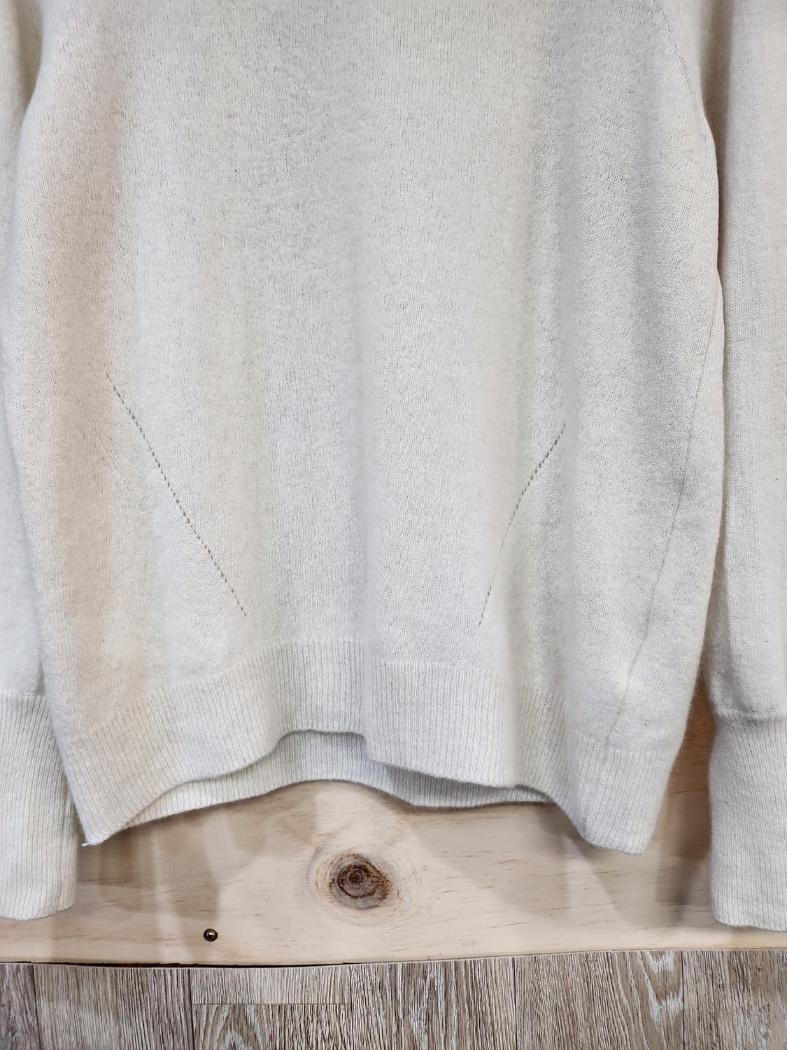 110) sj wani 밍크블랜드 니트티 상품이미지5