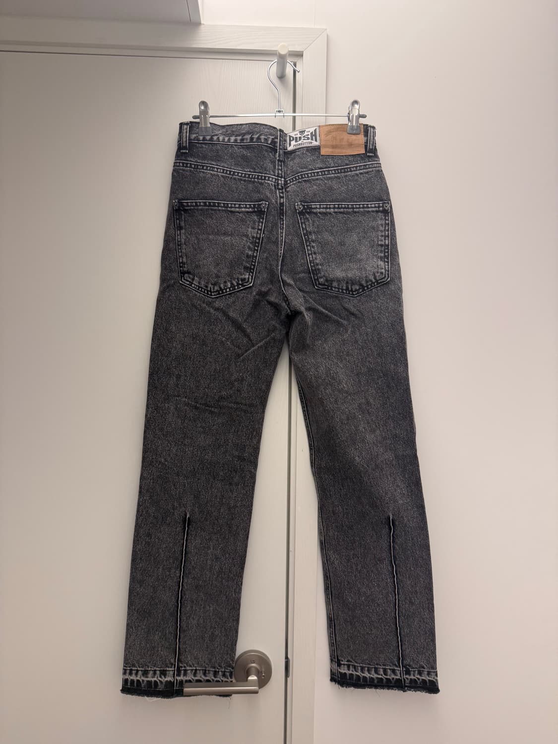 PushButton 흑청 데님 팬츠 XS EU36 상품이미지2