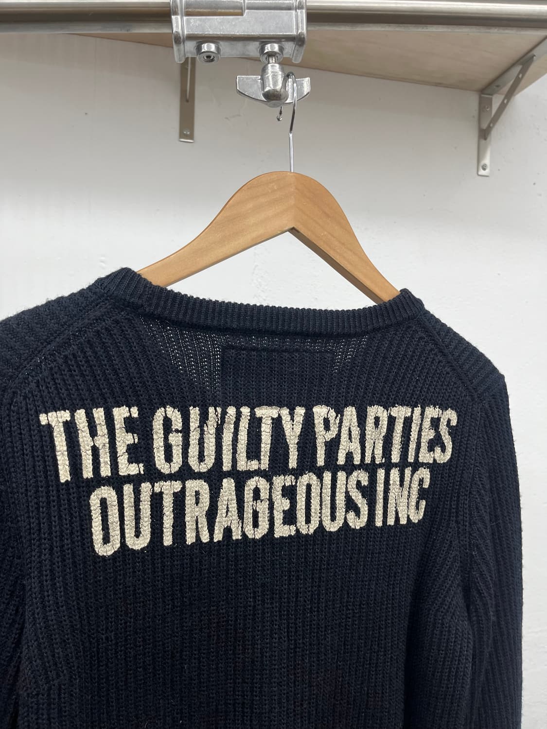 M) WACKO MARIA GUILTY PARTIES KNIT 상품이미지4
