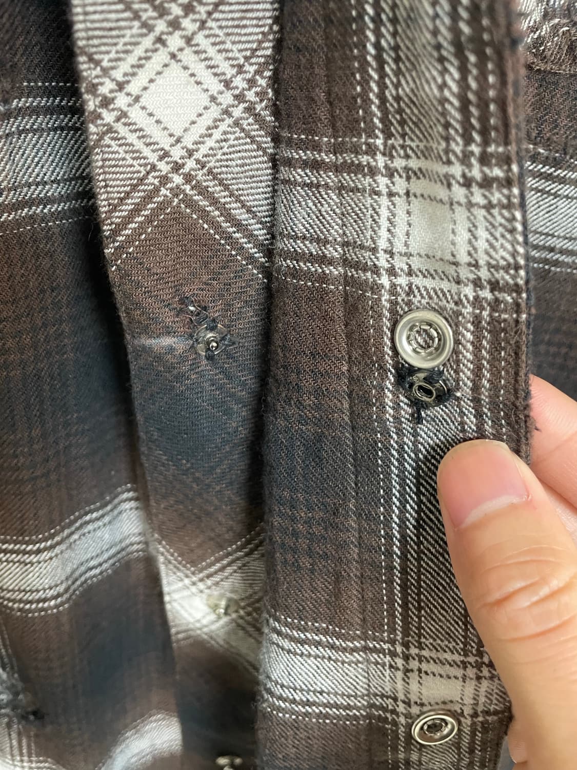 Rafu 웨스턴 데미지 셔츠 L 상품이미지4