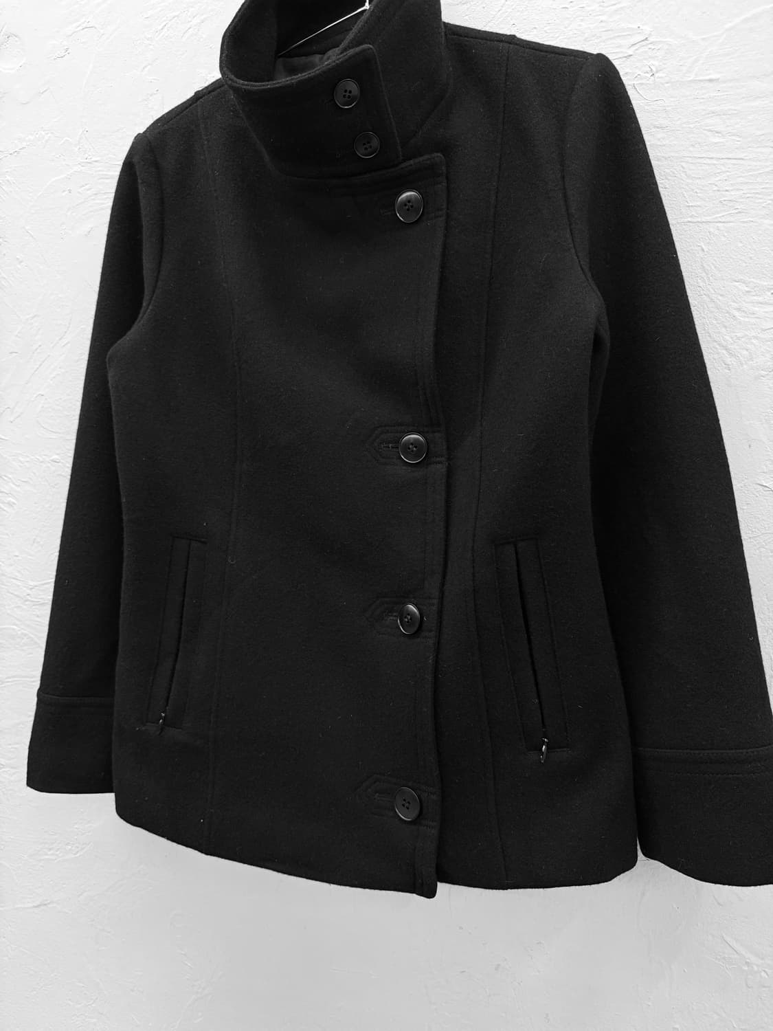 michel klein 하이넥 울 자켓 상품이미지2