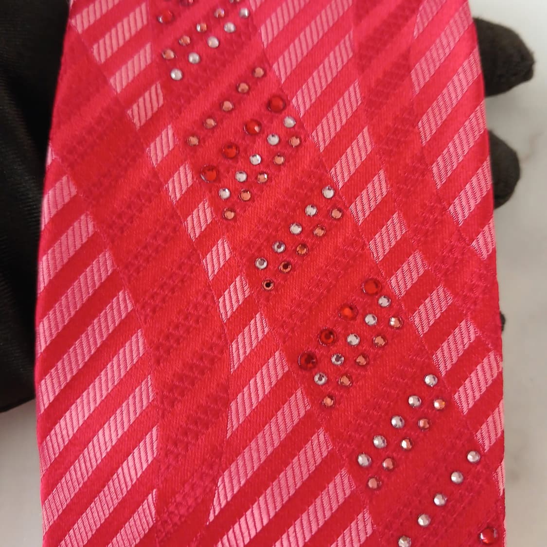 메트로시티 실크 스트라이프 자카드 넥타이 9.3cm A+등급 A19200 상품이미지6