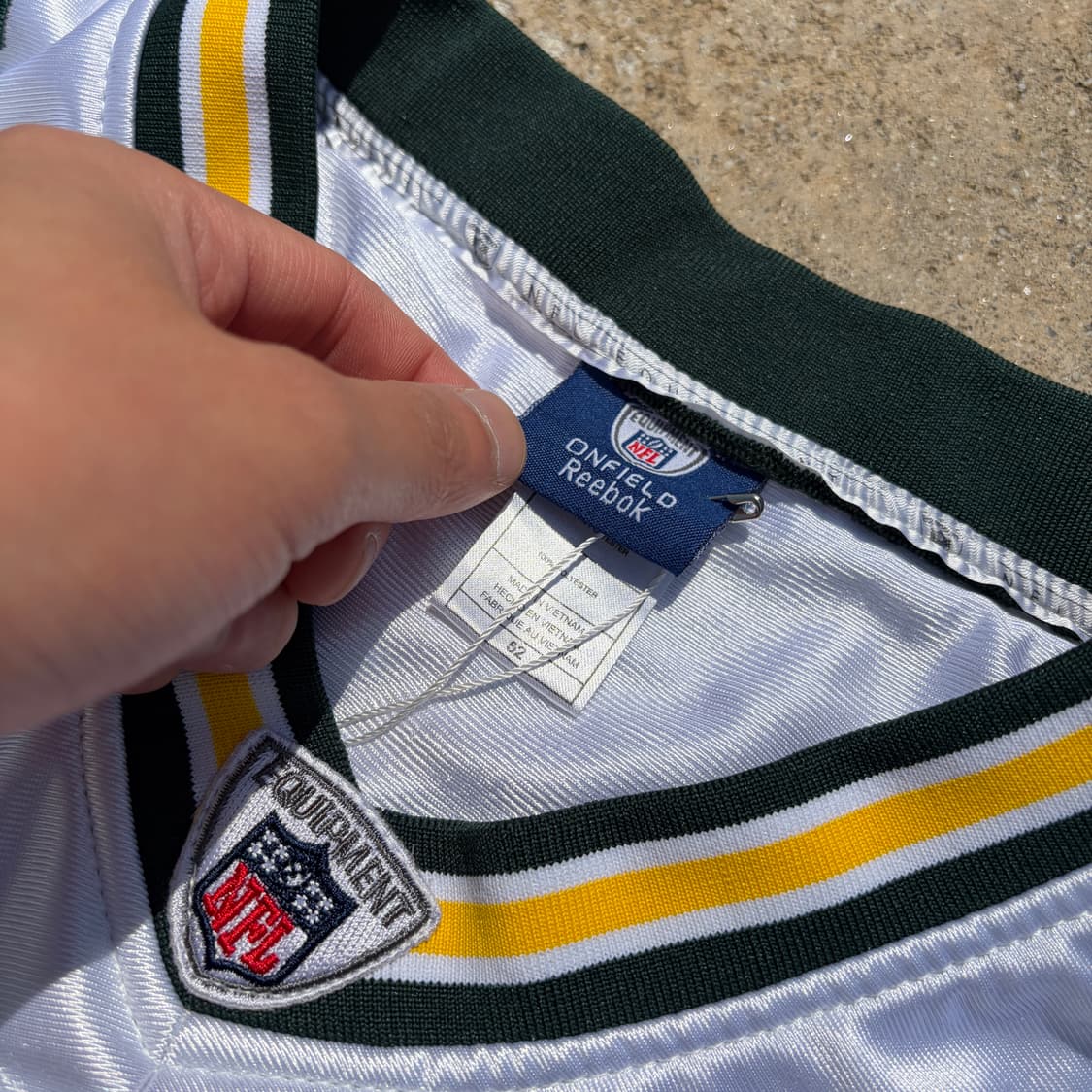 리복 NFL 그린베이 패커스 빈티지 유니폼 져지 52 상품이미지5