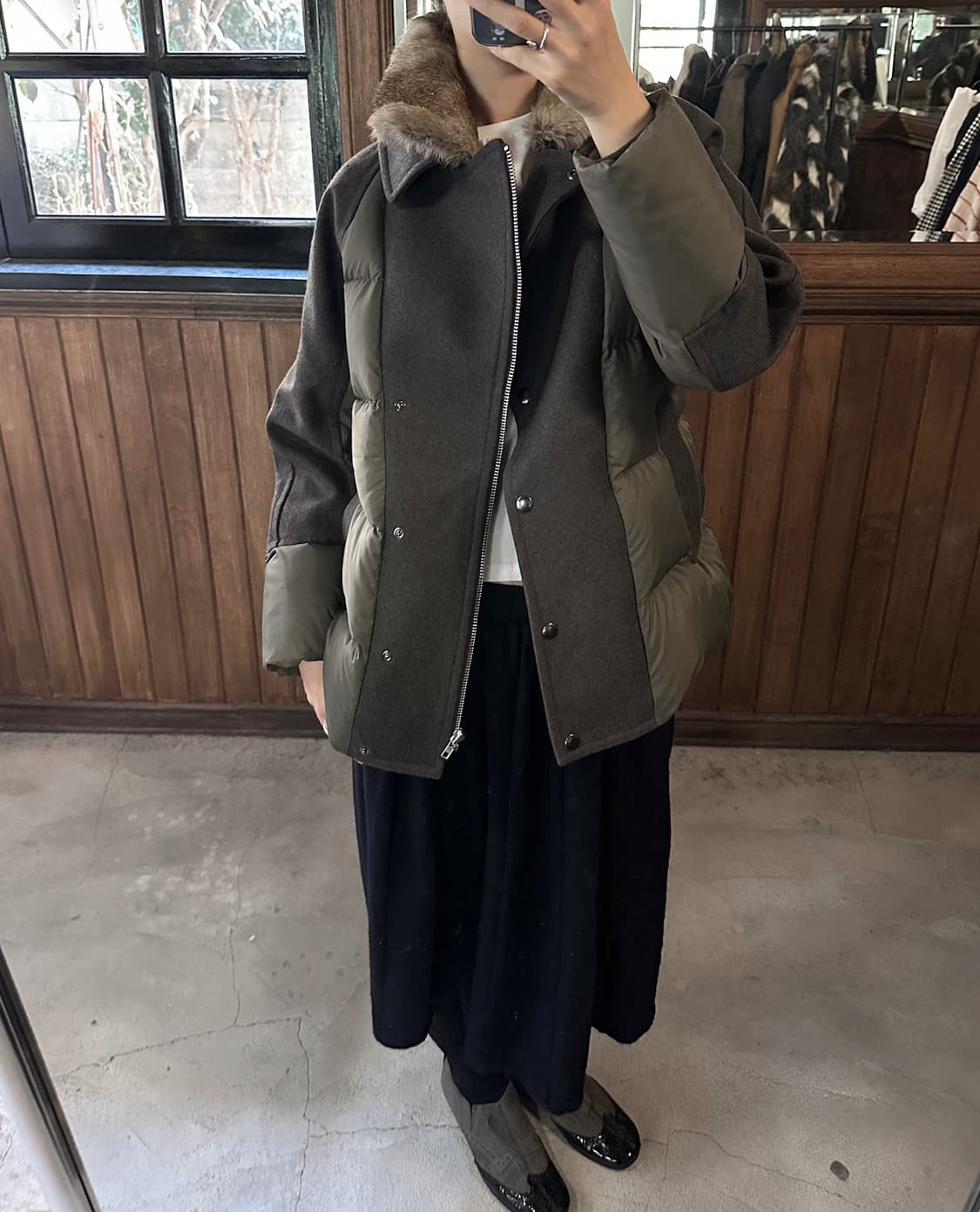 PLUMPYNUTS fur down jacket 상품이미지2