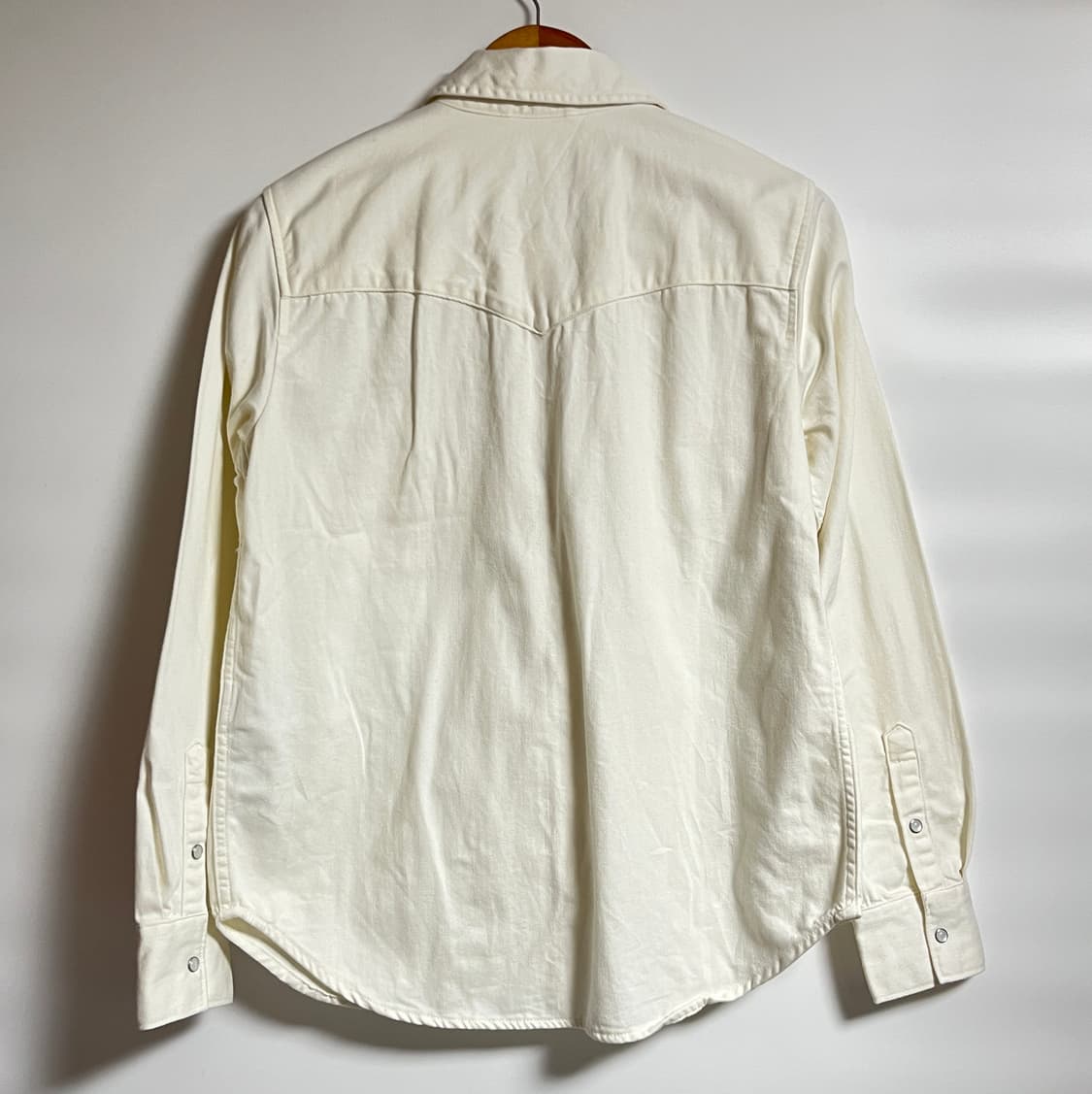 공용 리바이스 아이보리 웨스턴 셔츠 남방 M 상품이미지7