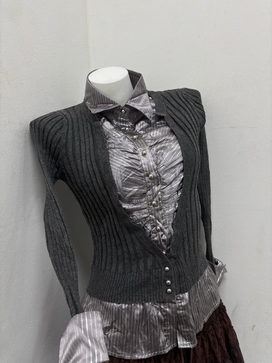 “MMJEL” 00‘s Geek&gyaru Mood Layered Sle 상품이미지8