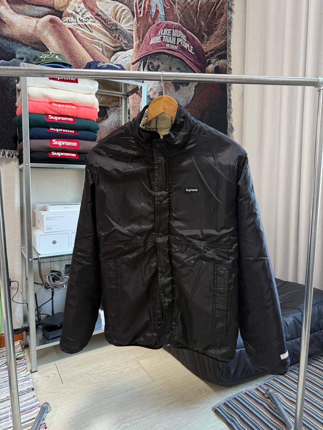 슈프림 반다나 리버시블 후리스 상품이미지3