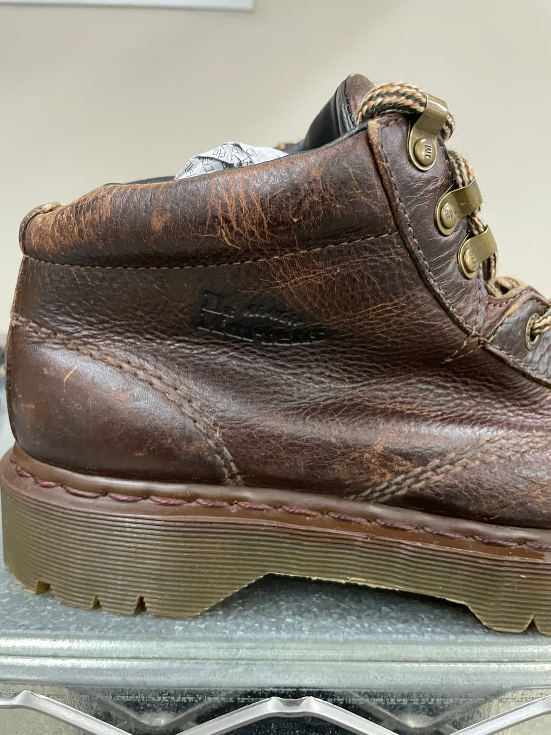 닥터마틴 8287 레더 부츠 브라운 uk10 (gr-4147) 상품이미지9