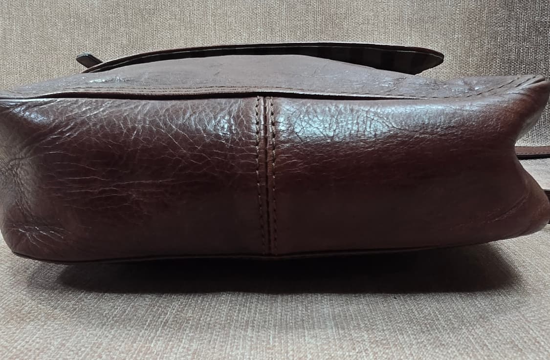 몽삭 소가죽 빈티지스타일 크로스백 상품이미지4