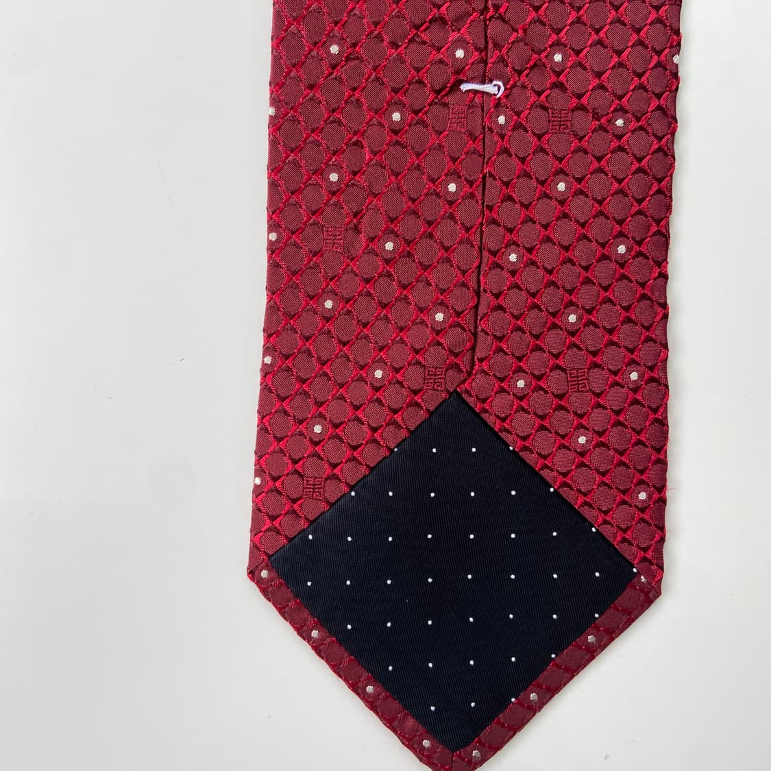 지방시 신형라벨 모노그램 정품 명품넥타이 (GIVENCHY)8.7cm 상품이미지7