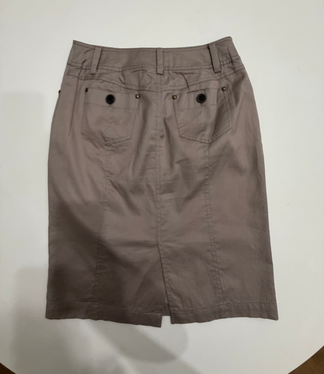 그레이지 H라인 절개 미디 스커트 상품이미지6