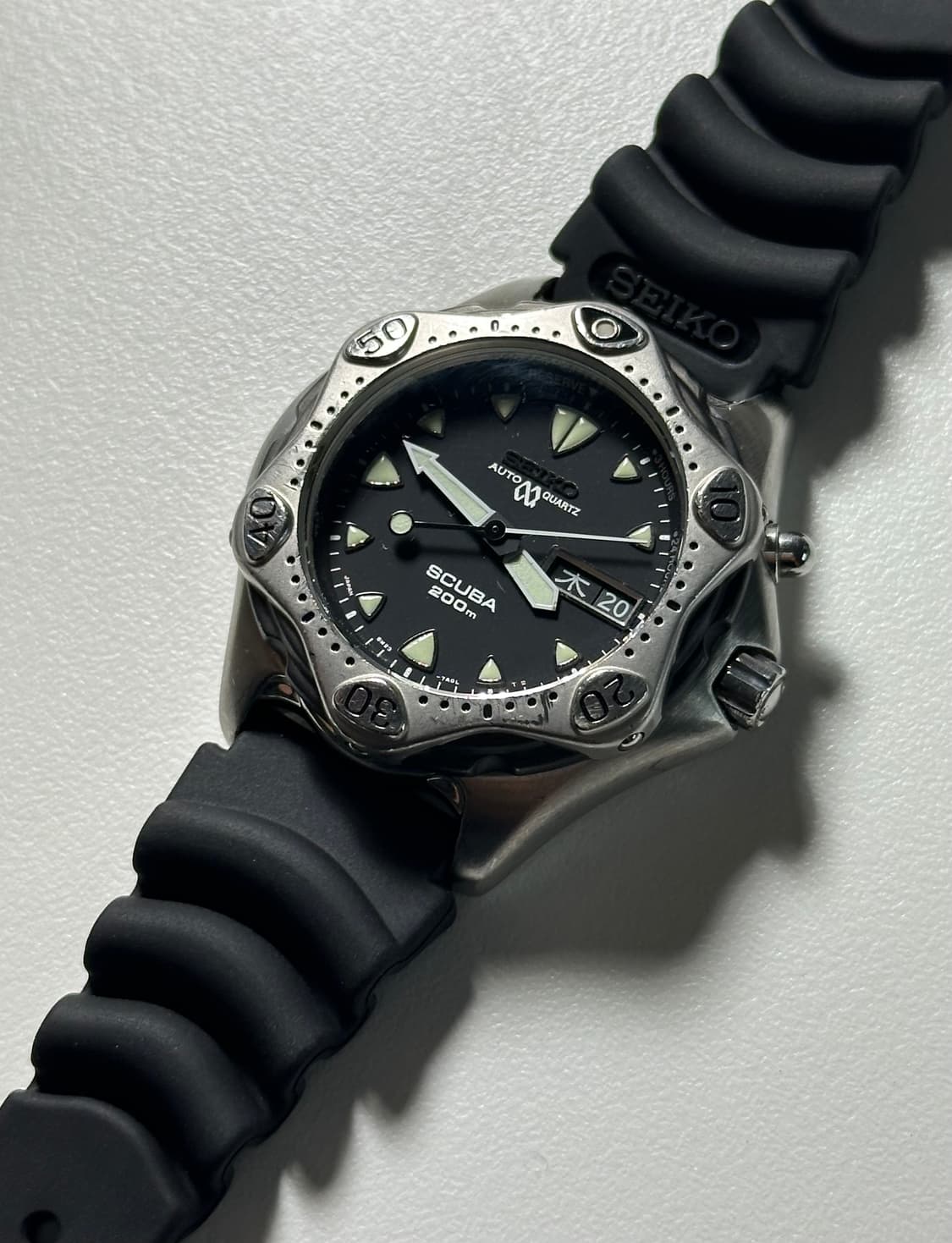 SEIKO auto quartz scuba 상품이미지4