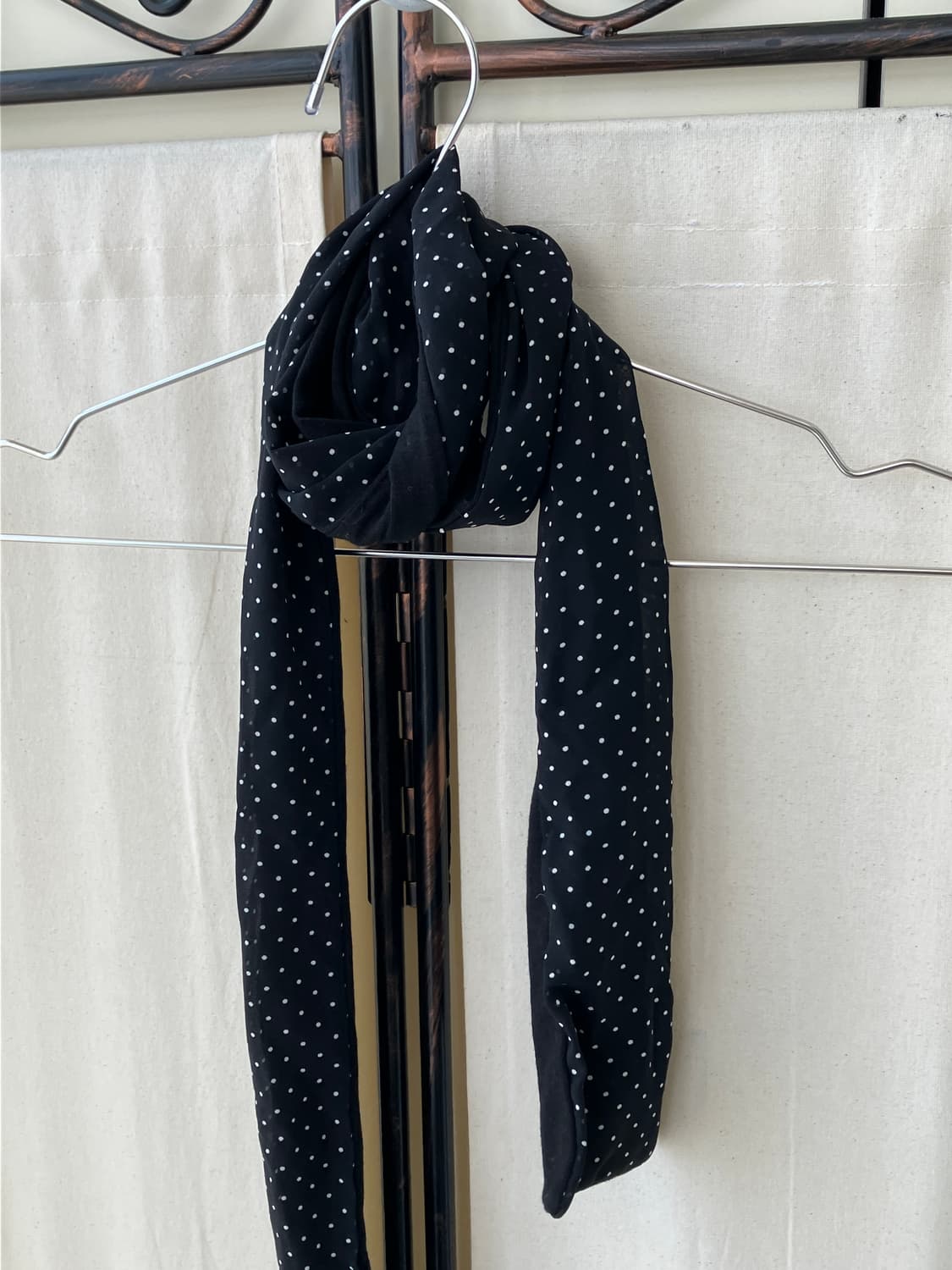  black dot sheer muffler 상품이미지3