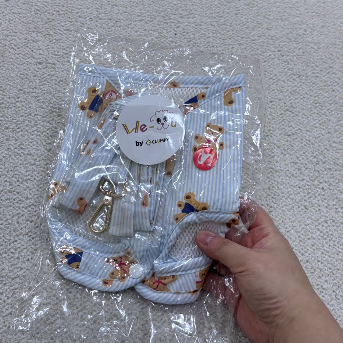 S 새상품 클럼피 강아지 하네스 0407E2 상품이미지2