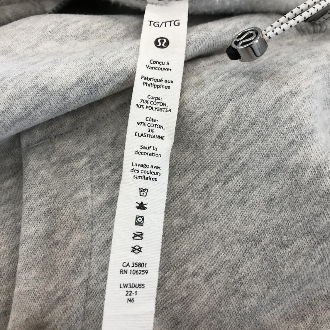 룰루레몬 스쿠바 크롭후드 55-66 상품이미지6