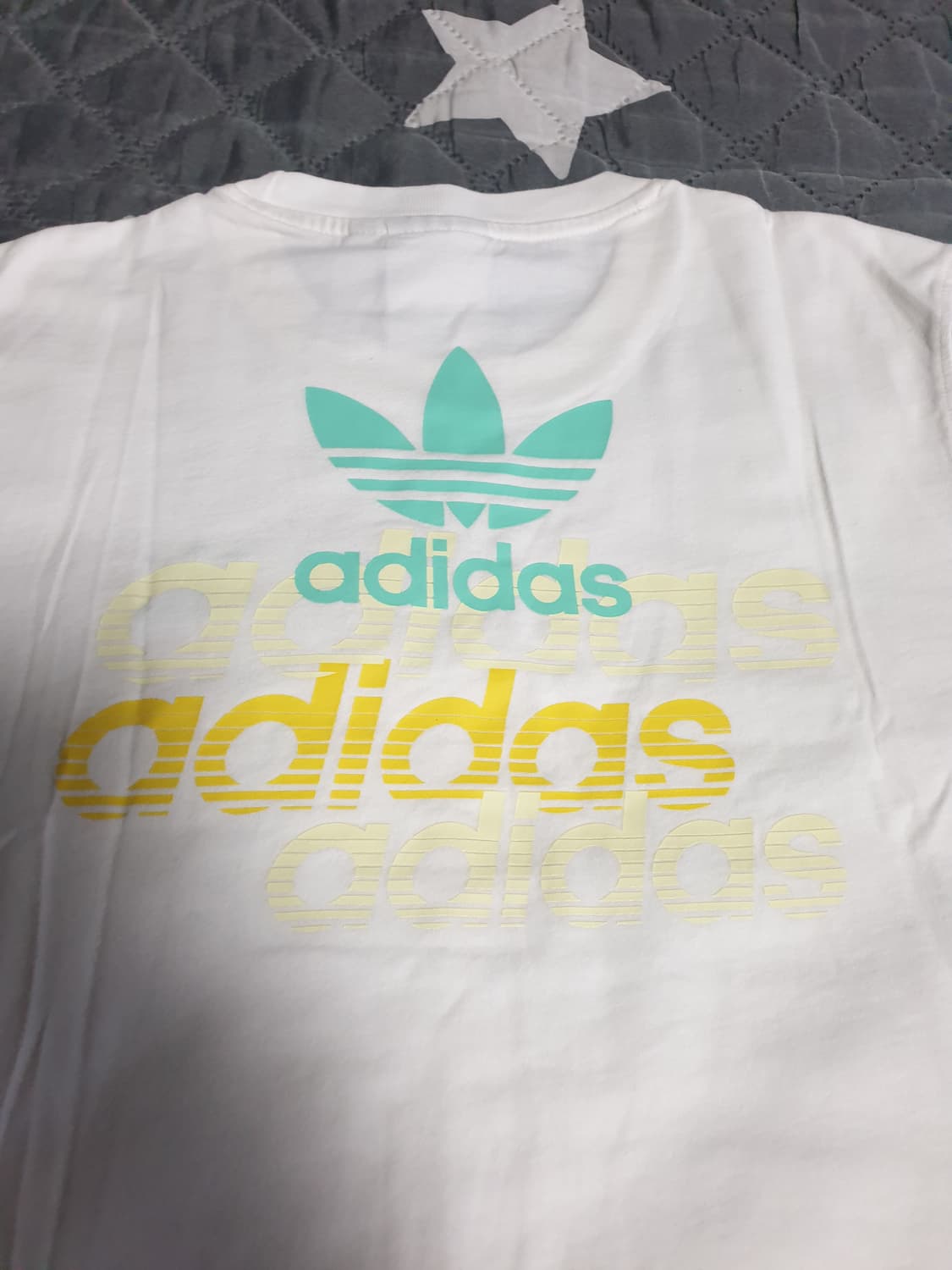 아디다스 파이어버드 프론트 백 반팔티 화이트 (L) 상품이미지4