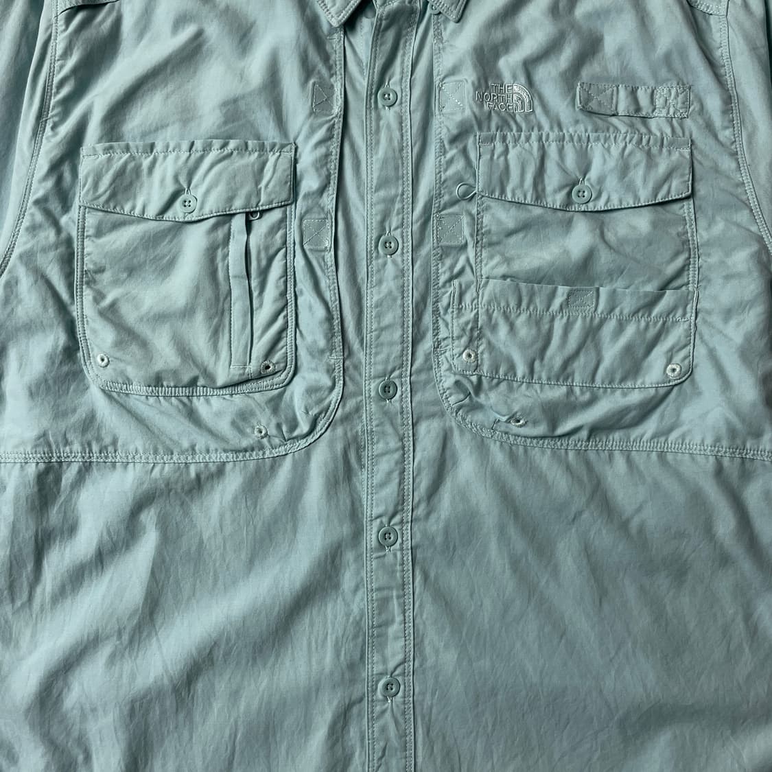 THE NORTH FACE 노스페이스 빈티지 민트 코튼 셔츠 A00513 상품이미지3