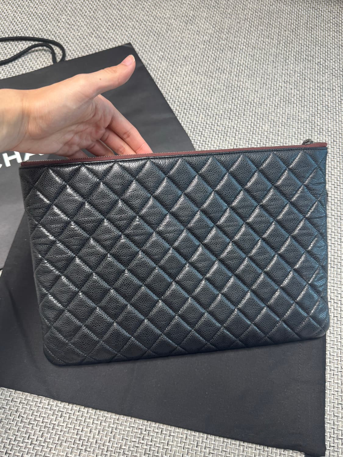 샤넬 캐비어 클러치 상품이미지7