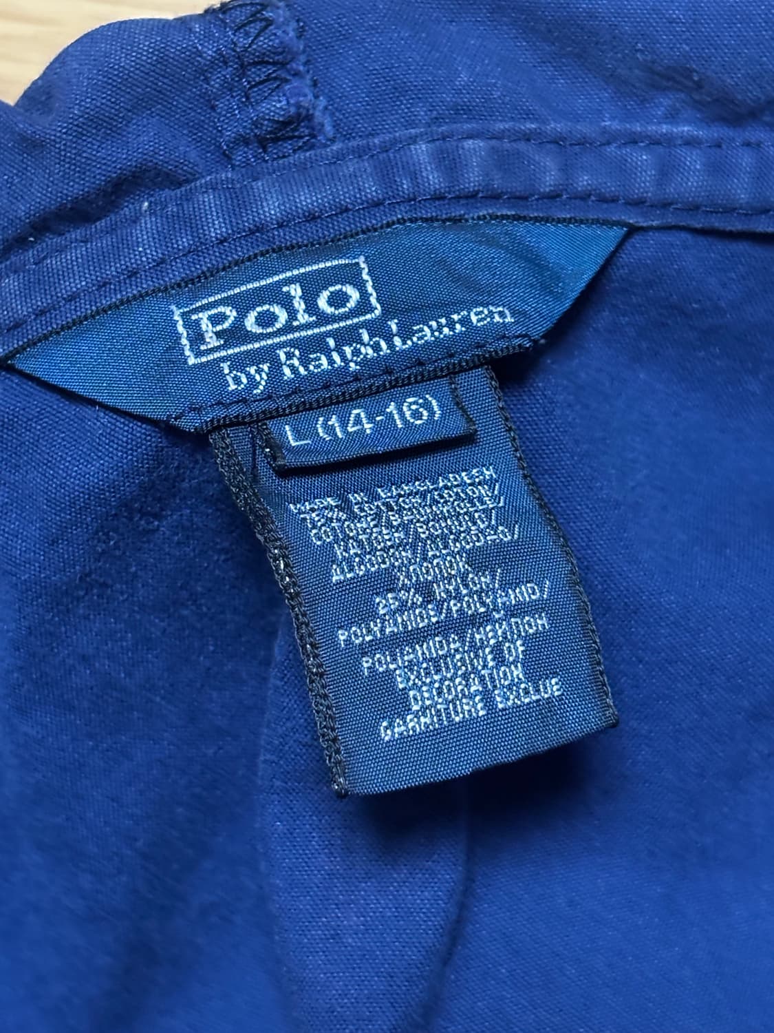 폴로 랄프로렌 키즈 후드 자켓(라지,14-16) 상품이미지3