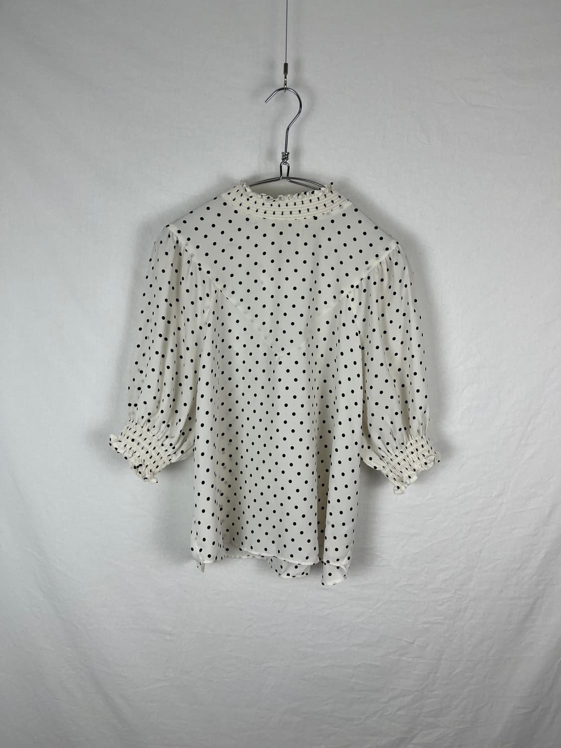 Vintage 도트 블라우스  상품이미지4