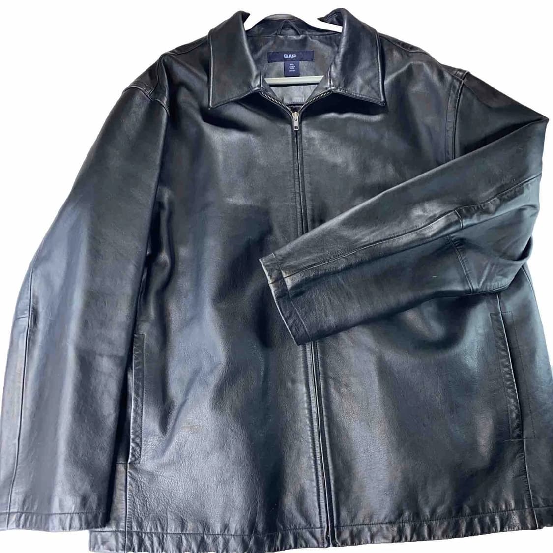 올드 갭 레더 집업 자켓 상품이미지1