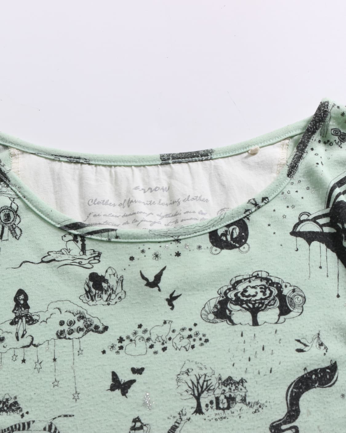 Arrow mint long sleeve 상품이미지3