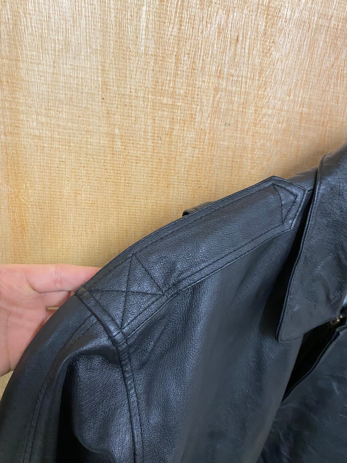 VTG A-2 leather jacket 핀터레스트 레더 자켓 상품이미지6