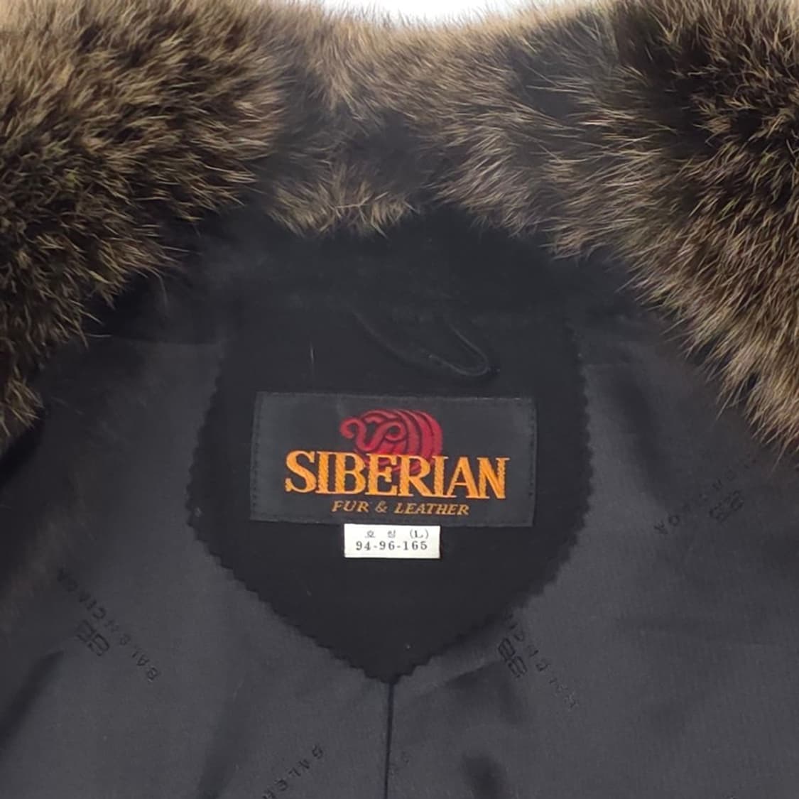 SIBERIAN 리얼 양가죽 폭스 퍼 트리밍 무스탕 자켓 L 상품이미지6