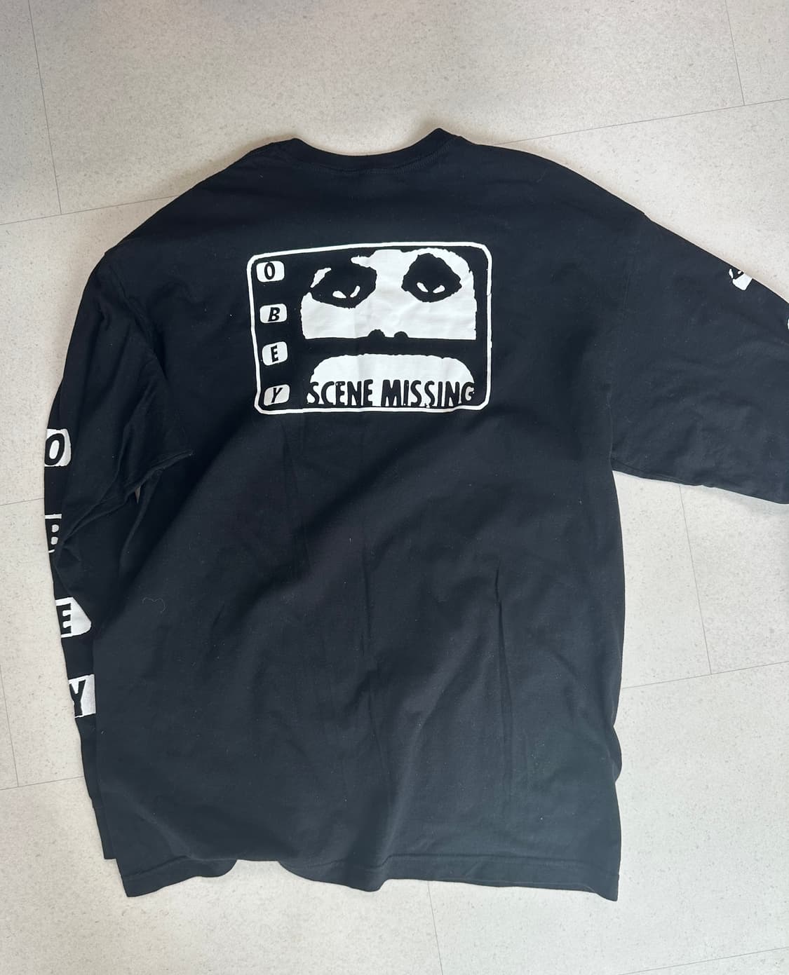 오베이 긴팔 티셔츠 XL 상품이미지2