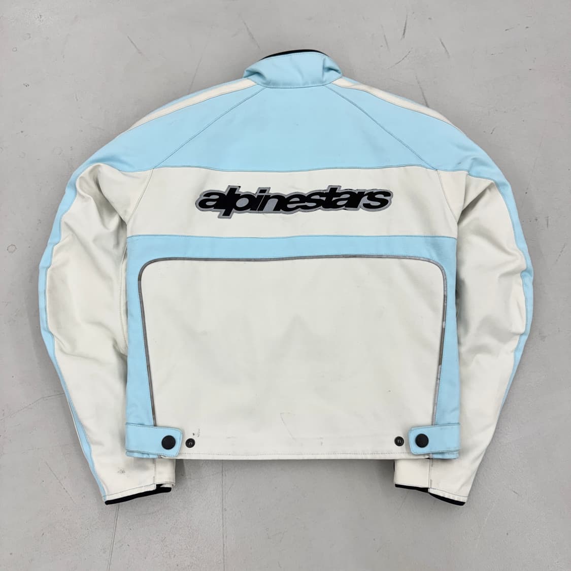 알파인스타 하늘색 색감 바이커 자켓 상품이미지3