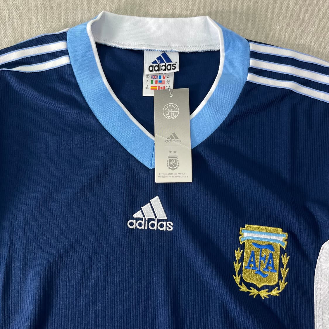 105 아디다스 98-99 아르헨티나 홈 반팔 유니폼 상품이미지2