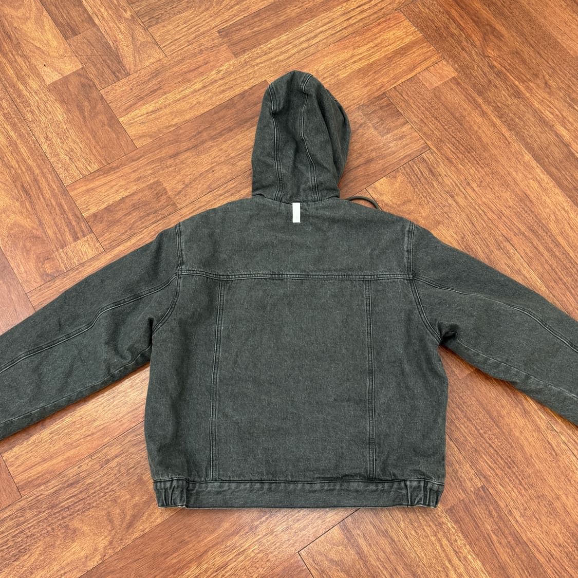 M(100) 노메뉴얼 W.D 워싱 투웨이 누빔 자켓  상품이미지3