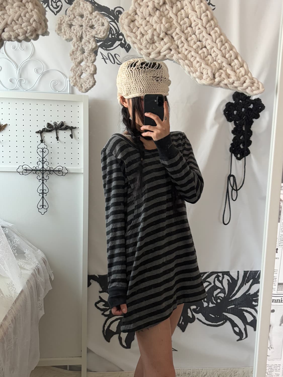 • striped long sleeve 상품이미지5