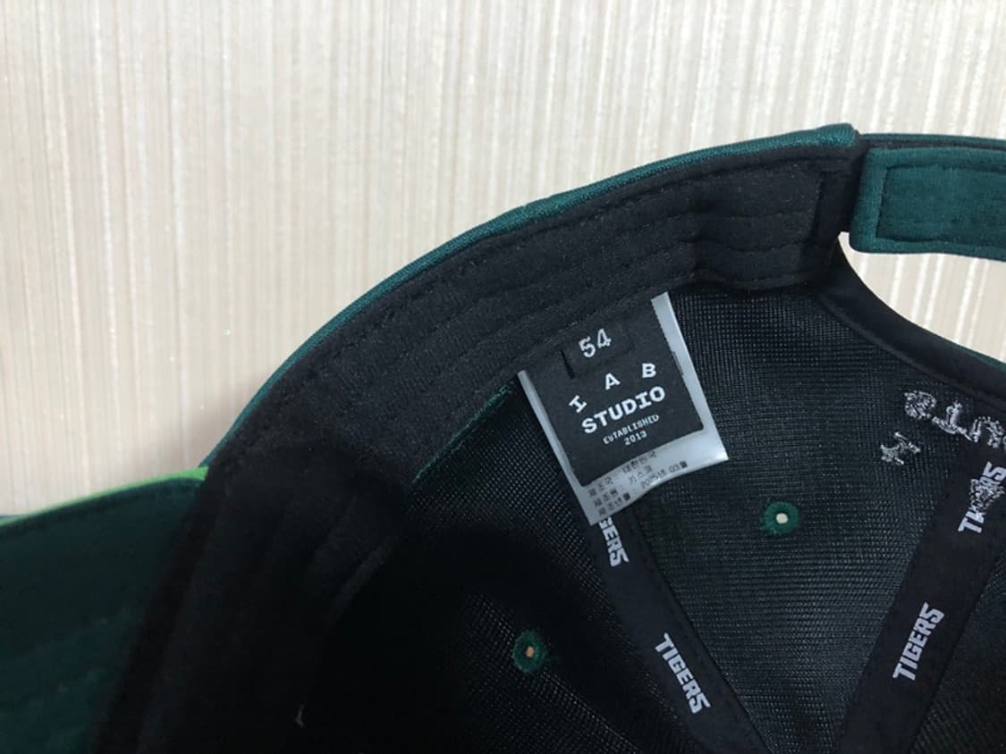 KBO 기아타이거즈X아이앱스튜디오 무등산 25 어센틱 그린모자 54cm 상품이미지10