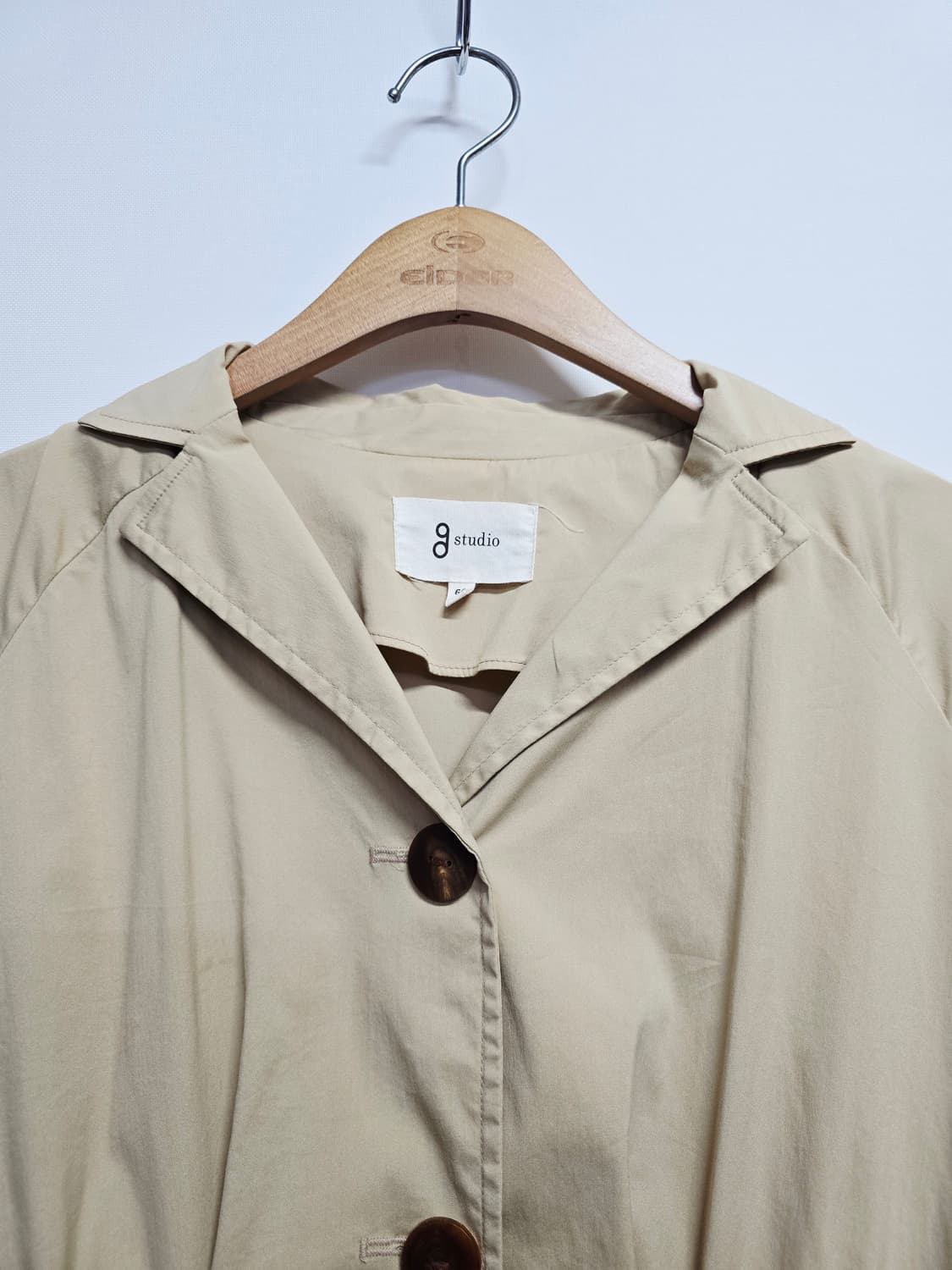 g studio 베이지색 자켓 7부 상품이미지2