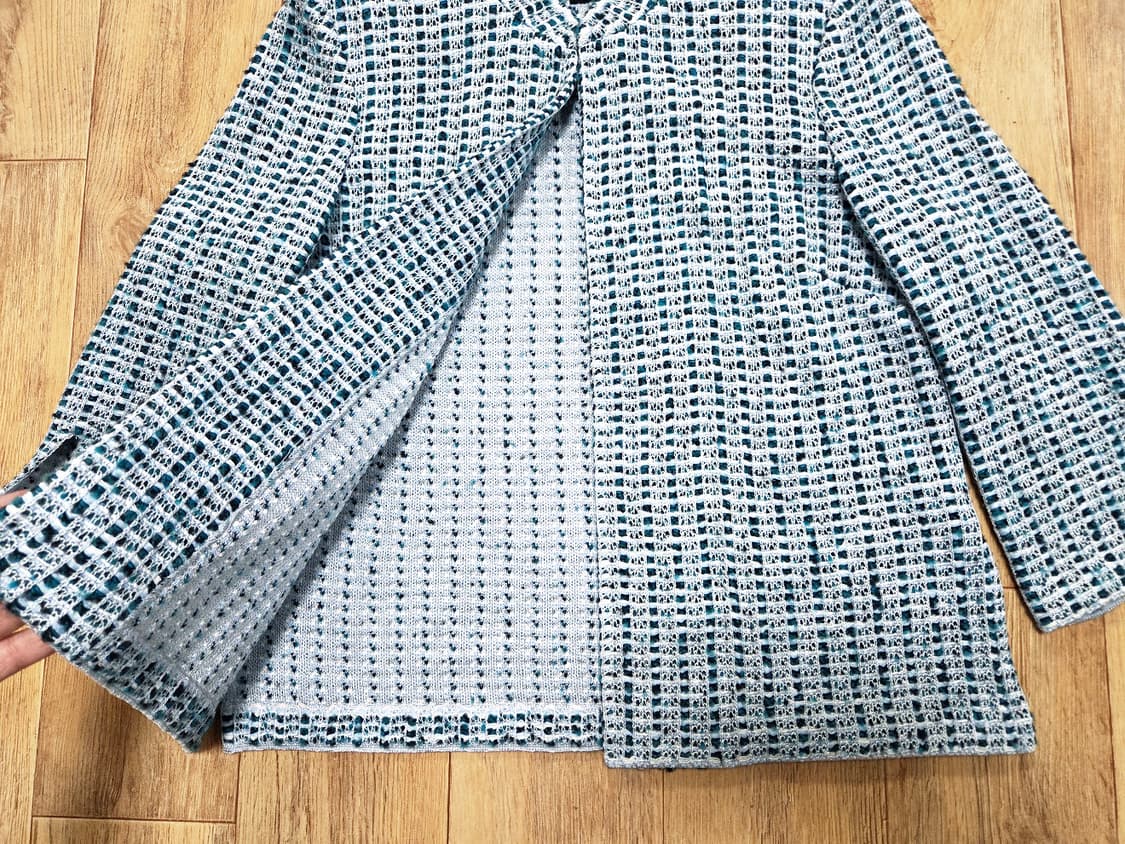 센존(ST.JOHN) 트위드가디건 44-55 새상품 상품이미지4