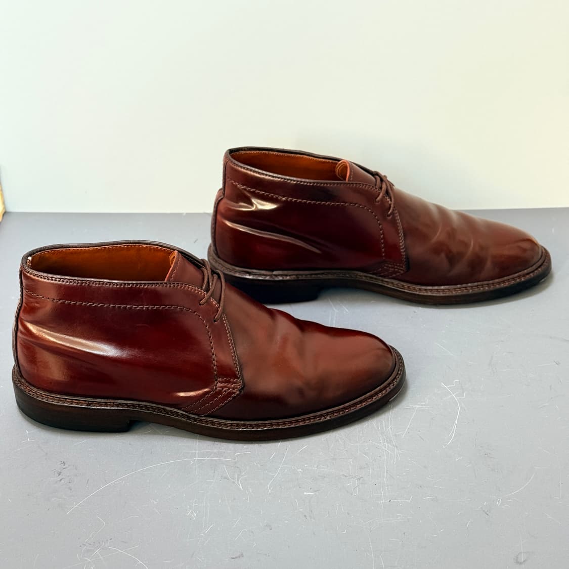 [8.5E] 알든 1339 컬러8 코도반 처카 부츠 상품이미지6