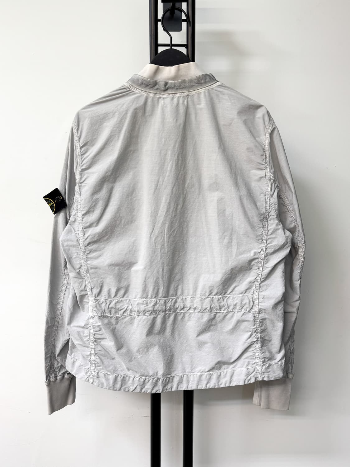 스톤 아일랜드 10ss 가먼트 다이 봄버 자켓 상품이미지4